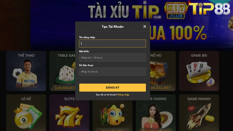 Điền thông tin chính xác vào form yêu cầu