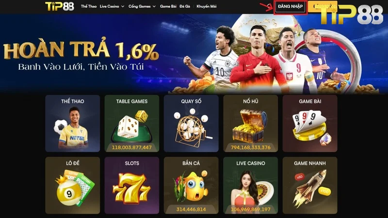 Nhấn lệnh bên góc phải màn hình